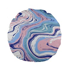 Vector Vivid Marble Pattern 11 Standard 15  Premium Round Cushions by goljakoff