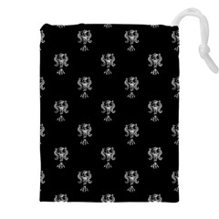 Ancient Greek Artwork Motif Pattern Drawstring Pouch (5xl) by dflcprintsclothing