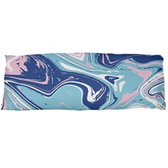 Blue Vivid Marble Pattern Body Pillow Case Dakimakura (two Sides) by goljakoff