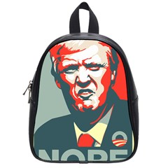 Trump Nope School Bag (small) by goljakoff