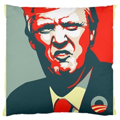 Trump Nope Standard Flano Cushion Case (one Side) by goljakoff