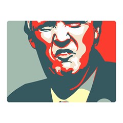 Trump Nope Double Sided Flano Blanket (mini)  by goljakoff