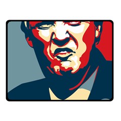 Trump2 Fleece Blanket (small) by goljakoff