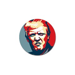 Trump Pop Art Golf Ball Marker