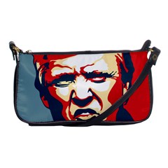 Trump Pop Art Shoulder Clutch Bag by goljakoff