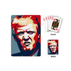 Trump Pop Art Playing Cards Single Design (mini) by goljakoff