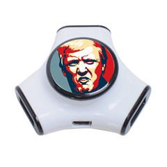 Trump Pop Art 3-port Usb Hub by goljakoff