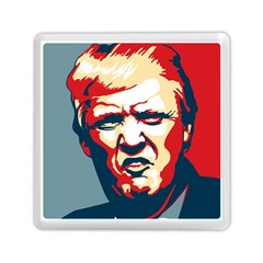 Trump Pop Art Memory Card Reader (square) by goljakoff