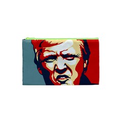 Trump Pop Art Cosmetic Bag (xs) by goljakoff