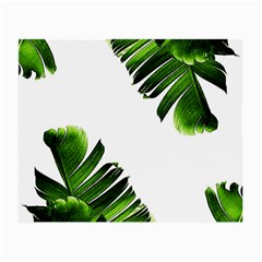 Banana Leaves Small Glasses Cloth by goljakoff