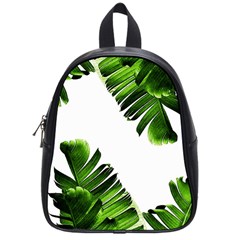 Banana Leaves School Bag (small) by goljakoff