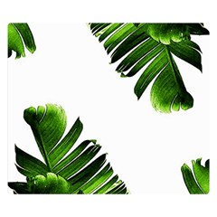 Banana Leaves Double Sided Flano Blanket (small) 