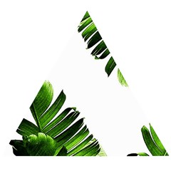 Banana Leaves Wooden Puzzle Triangle by goljakoff