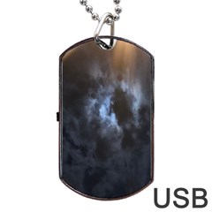 Mystic Moon Collection Dog Tag Usb Flash (two Sides)