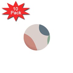 Abstract Shapes  1  Mini Buttons (10 Pack) 