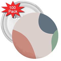 Abstract Shapes  3  Buttons (100 Pack)  by Sobalvarro