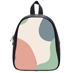 Abstract Shapes  School Bag (small) by Sobalvarro