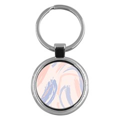 Marble Stains  Key Chain (round) by Sobalvarro