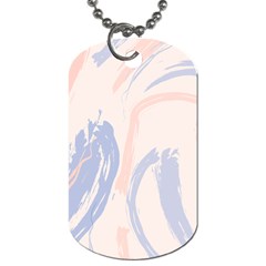 Marble Stains  Dog Tag (one Side) by Sobalvarro