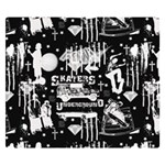 Skater-underground2 Double Sided Flano Blanket (Small)  50 x40  Blanket Back