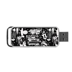 Skater-underground2 Portable Usb Flash (two Sides) by PollyParadise