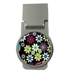 Flowerpower Money Clips (round) 