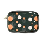 Black peach white  Coin Purse Front