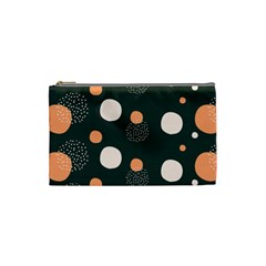 Black Peach White  Cosmetic Bag (small) by Sobalvarro