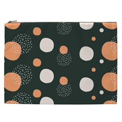 Black Peach White  Cosmetic Bag (xxl) by Sobalvarro