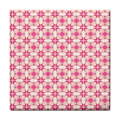 Pinkshabby Tile Coaster by PollyParadise