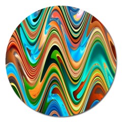 Icecreams2 Magnet 5  (round) by PollyParadise