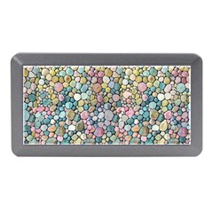 Multicolored Watercolor Stones Memory Card Reader (mini) by SychEva