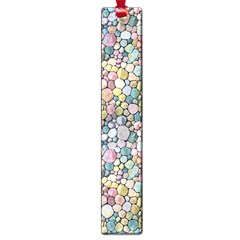 Multicolored Watercolor Stones Large Book Marks by SychEva