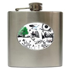 Skaterunderground Hip Flask (6 Oz) by PollyParadise