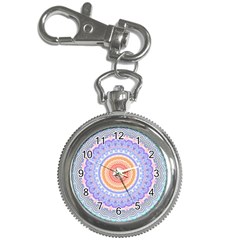 Pretty Pastel Boho Hippie Mandala Key Chain Watches by CrypticFragmentsDesign
