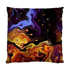 Nebula Starry Night Skies Abstract Art Standard Cushion Case (two Sides) by CrypticFragmentsDesign