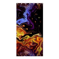 Nebula Starry Night Skies Abstract Art Shower Curtain 36  X 72  (stall)  by CrypticFragmentsDesign