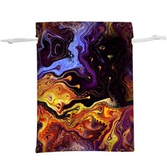 Nebula Starry Night Skies Abstract Art  Lightweight Drawstring Pouch (xl) by CrypticFragmentsDesign