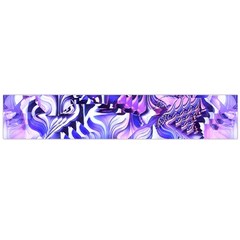 Weeping Wisteria Fantasy Gardens Pastel Abstract Large Flano Scarf  by CrypticFragmentsDesign