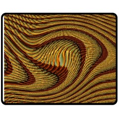 Golden Sands Double Sided Fleece Blanket (medium)  by LW41021