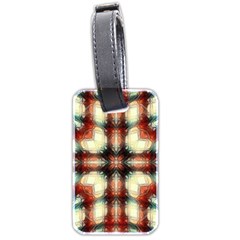 Royal Plaid  Luggage Tag (two Sides) by LW41021