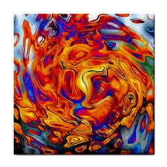 Sun & Water Tile Coaster by LW41021