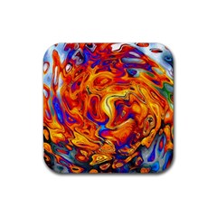 Sun & Water Rubber Coaster (square)  by LW41021