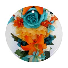 Spring Flowers Round Ornament (Two Sides)