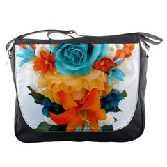 Spring Flowers Messenger Bag by LW41021