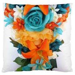 Spring Flowers Standard Flano Cushion Case (one Side) by LW41021