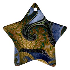 Sea Of Wonder Star Ornament (two Sides) by LW41021