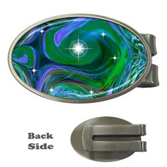 Night Sky Money Clips (oval)  by LW41021