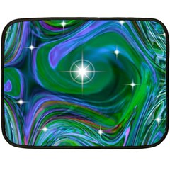 Night Sky Double Sided Fleece Blanket (mini)  by LW41021