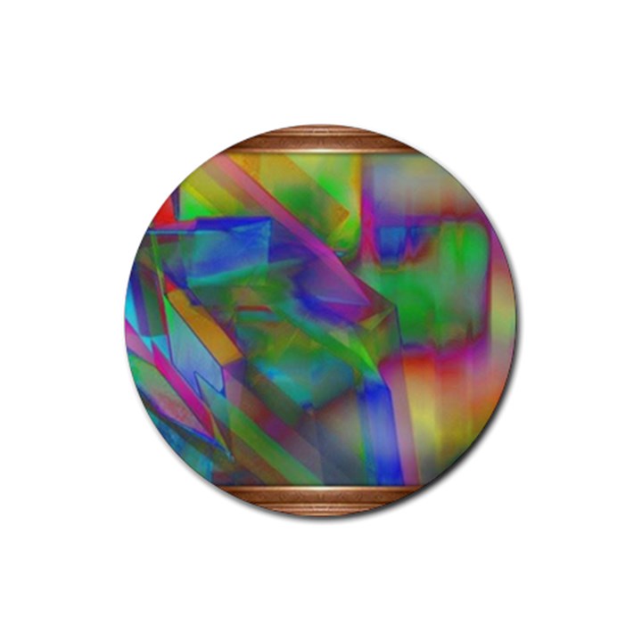 Prisma Colors Rubber Coaster (Round) 